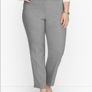 Talbots 20W Petite Hampshire curvy ankle pant